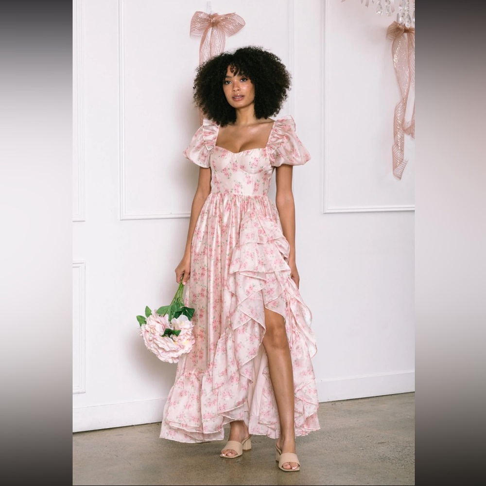 Giselle Ruffled Maxi Dress